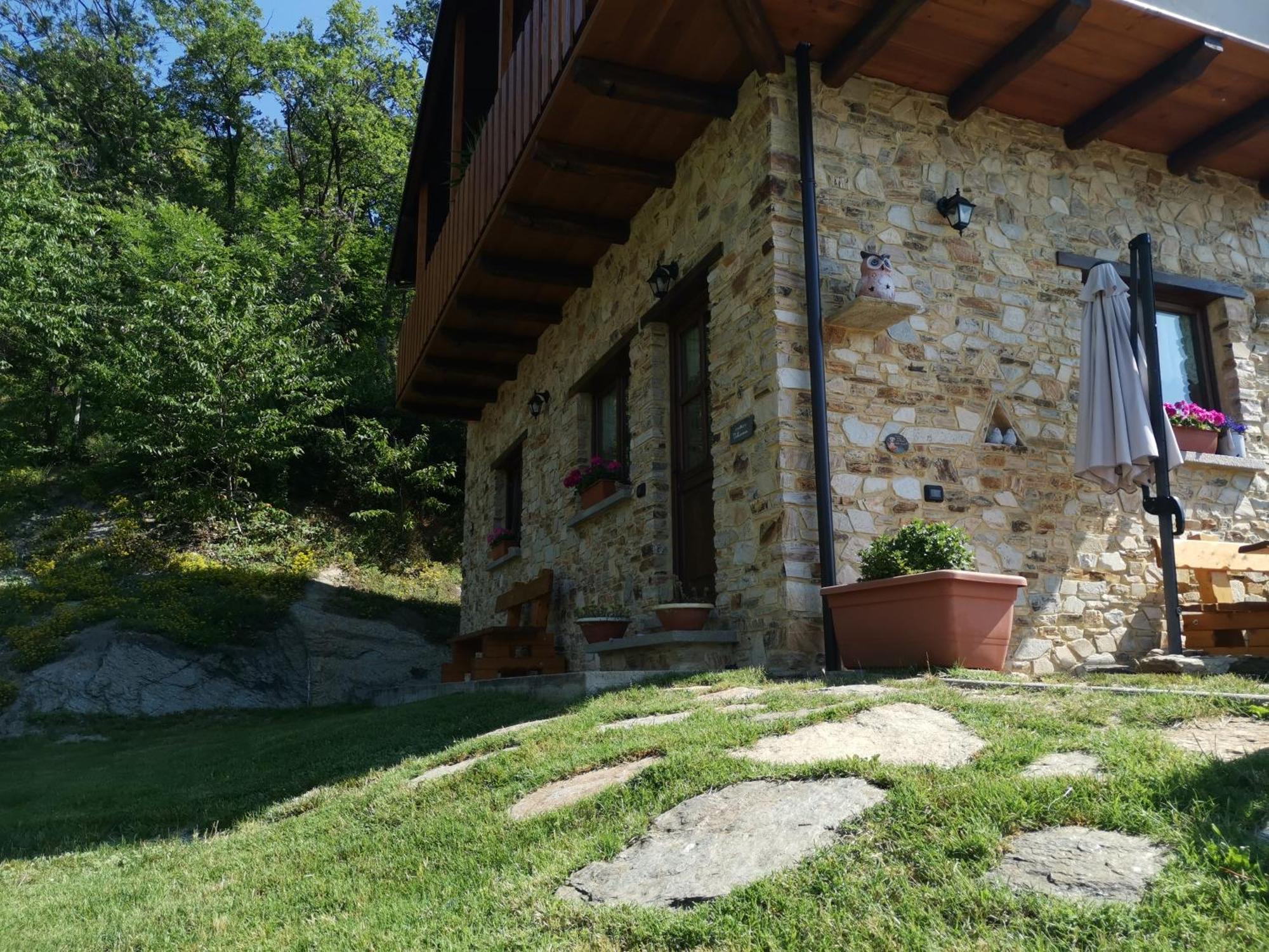Casa Bella Vista Apartment Villar San Costanzo Luaran gambar
